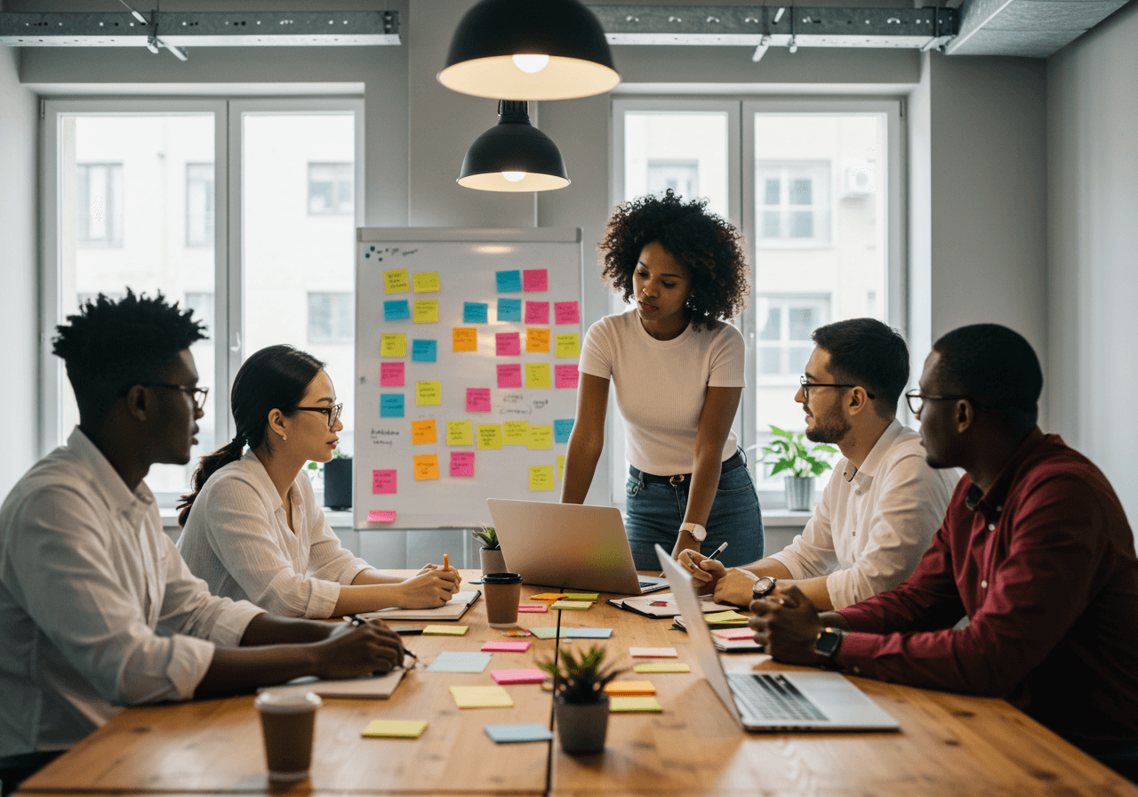 Find the perfect office team name from 100 creative options. Names for IT, sales, marketing, HR, and more — organized by department and personality.